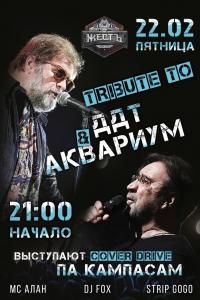22 февраля, пятница - Tribute to ДДТ & АКВАРИУМ
