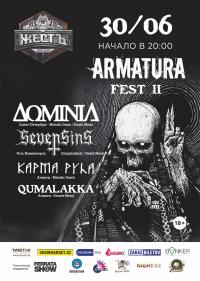 30 ,  - ARMATURA Fest II: DOMINIA (), SEVENSINS  .